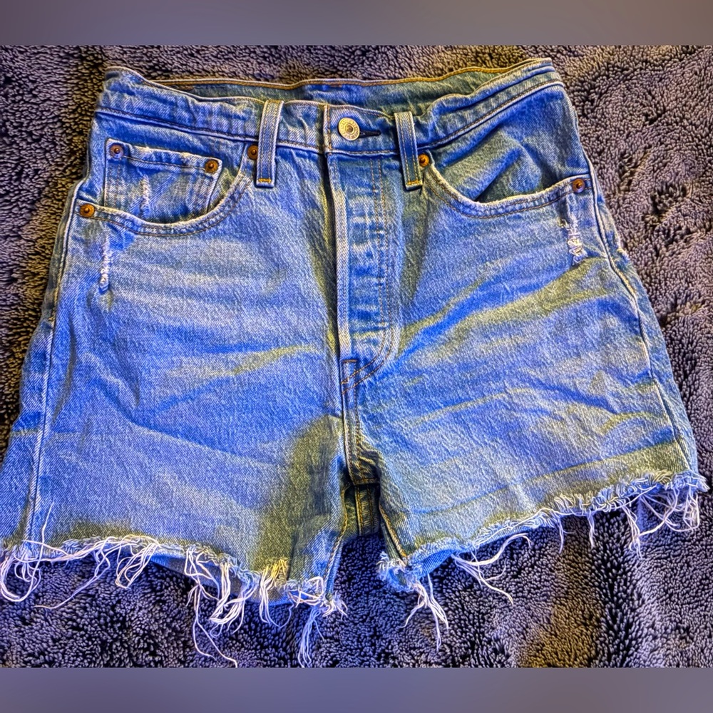 Levi Women’s Cut-Off Denim Shorts